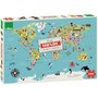 Vilac Puzzle 500 pièces : Carte du monde