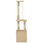 Voir la diapositive 4 : VIDAXL Arbre a chat avec griffoirs en sisal 109 cm Beige