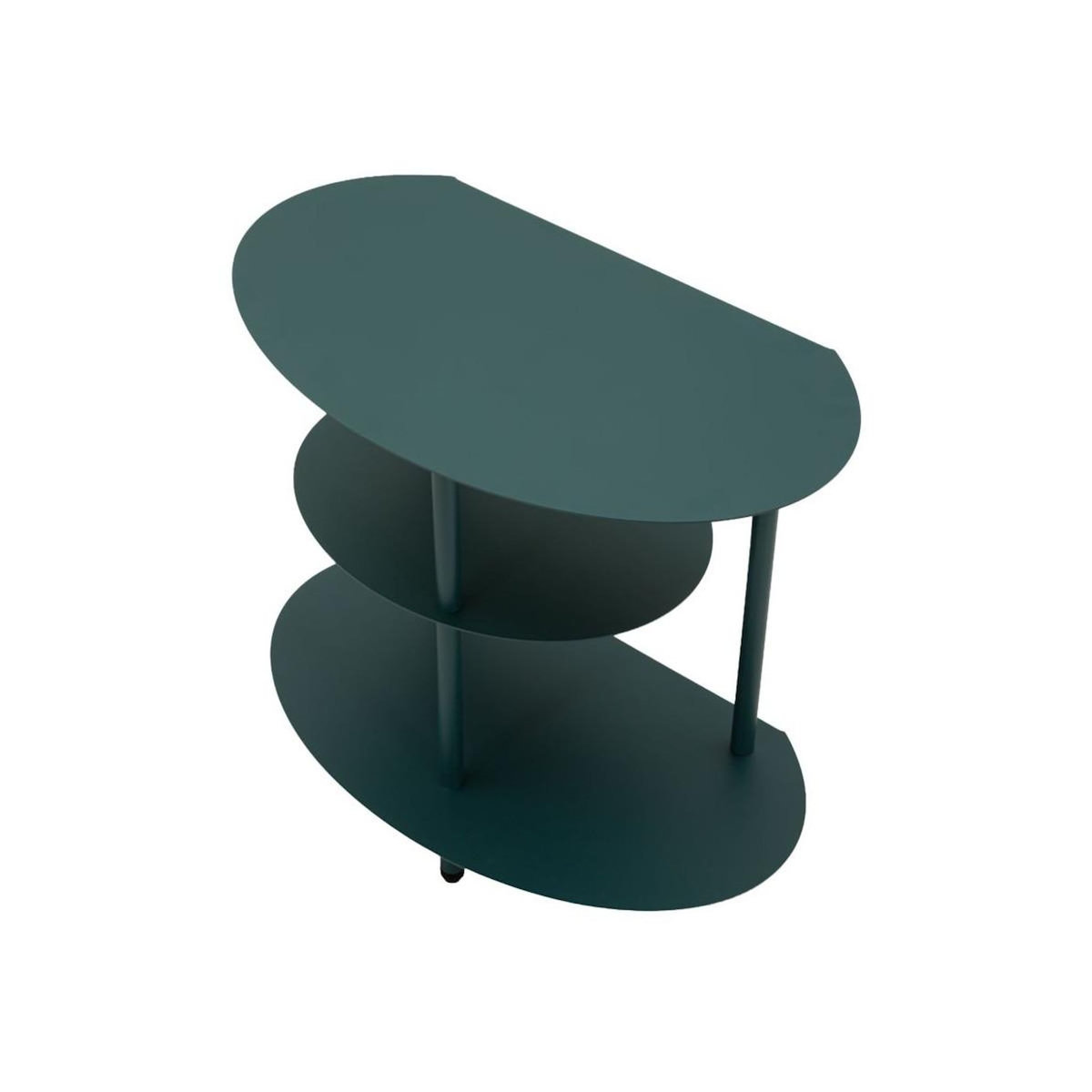 Paris Prix Table de Chevet 3 Niveaux  Saturn  49cm Bleu
