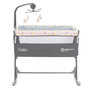Voir la diapositive 2 : BEBELISSIMO BEBELISSIMO - Lit Cododo - berceau bébé - lit bébé - Calin avec mobile musical - dès la naissannce - gris