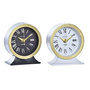 Voir la diapositive 1 : AAAAA Horloge de table DKD Home Decor Blanc Noir Verre Fer 12 x 6 x 13 cm (2 Unités)