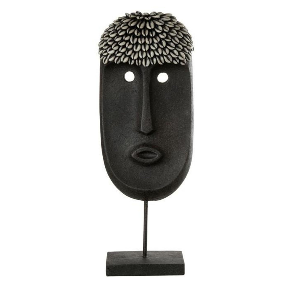 Paris Prix Statue Déco  Masque Ethnique  51cm Noir
