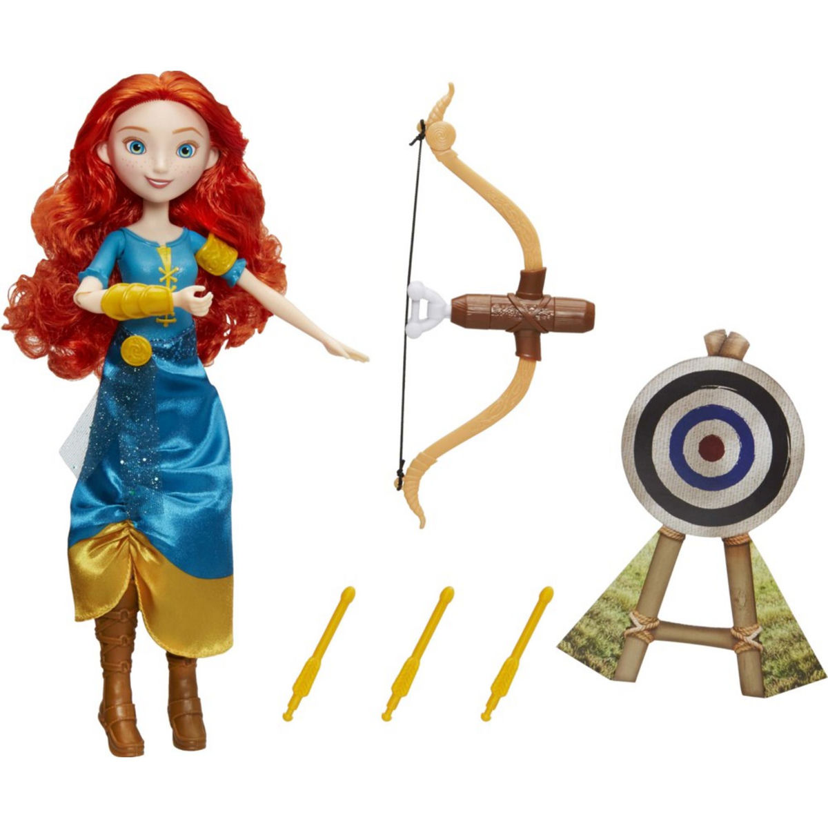 HASBRO Poupée Rebelle et son tir à l'arc