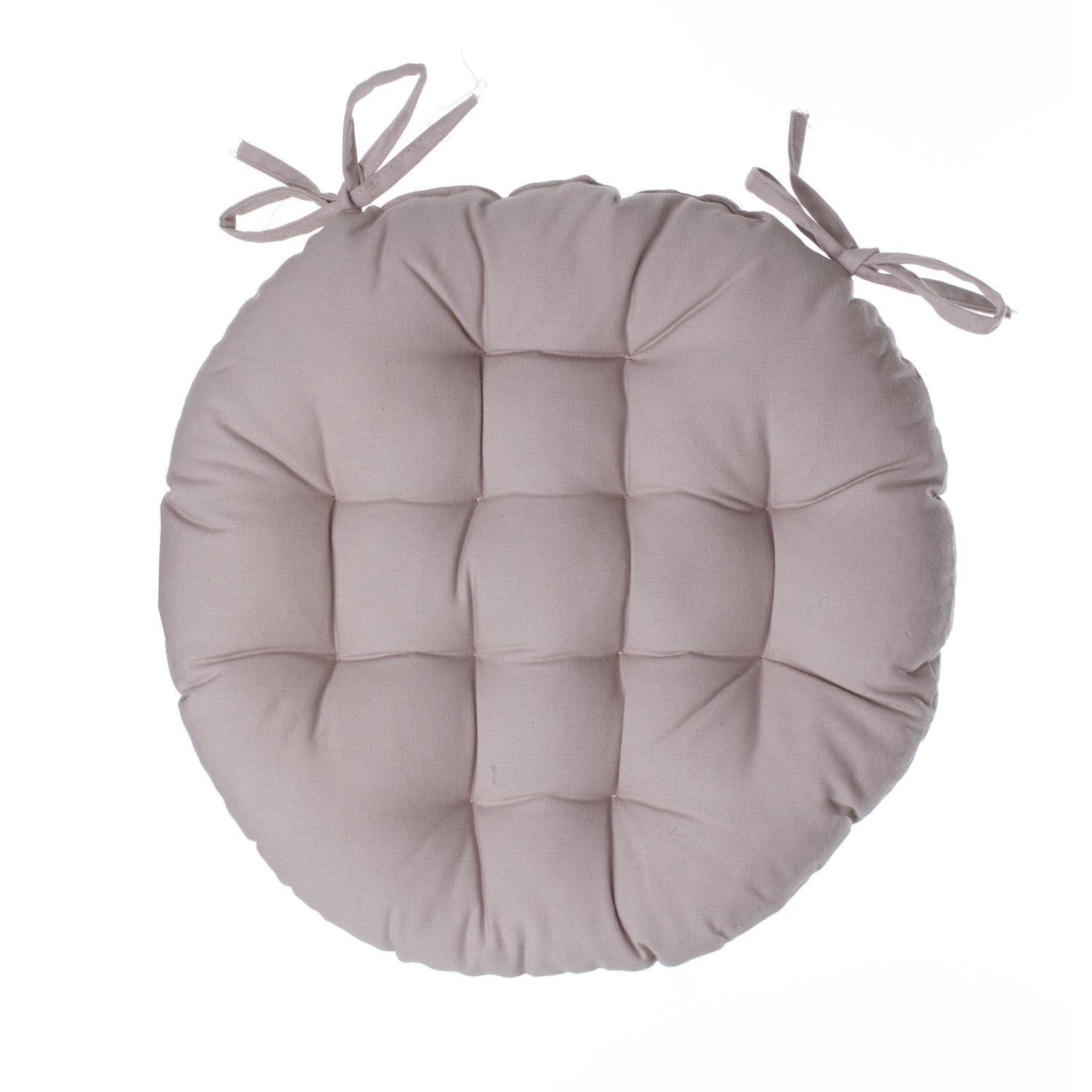 ATMOSPHERA Lot 2x Galette de chaise ronde Alix