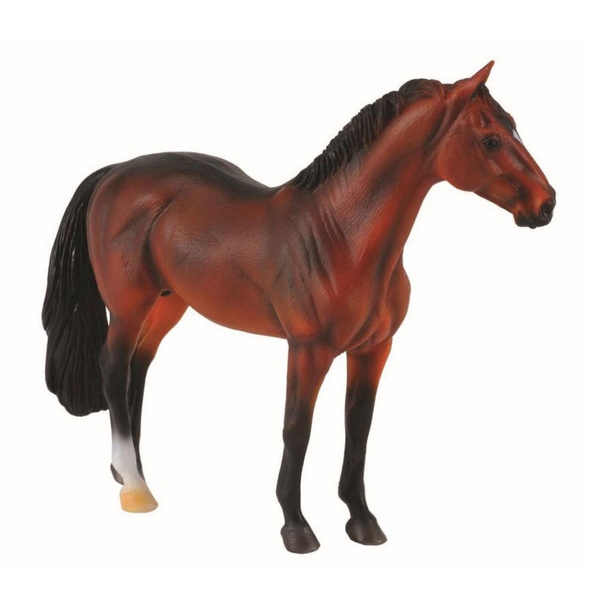 Figurines Collecta Figurine Cheval : Etalon Hanoverian Baie