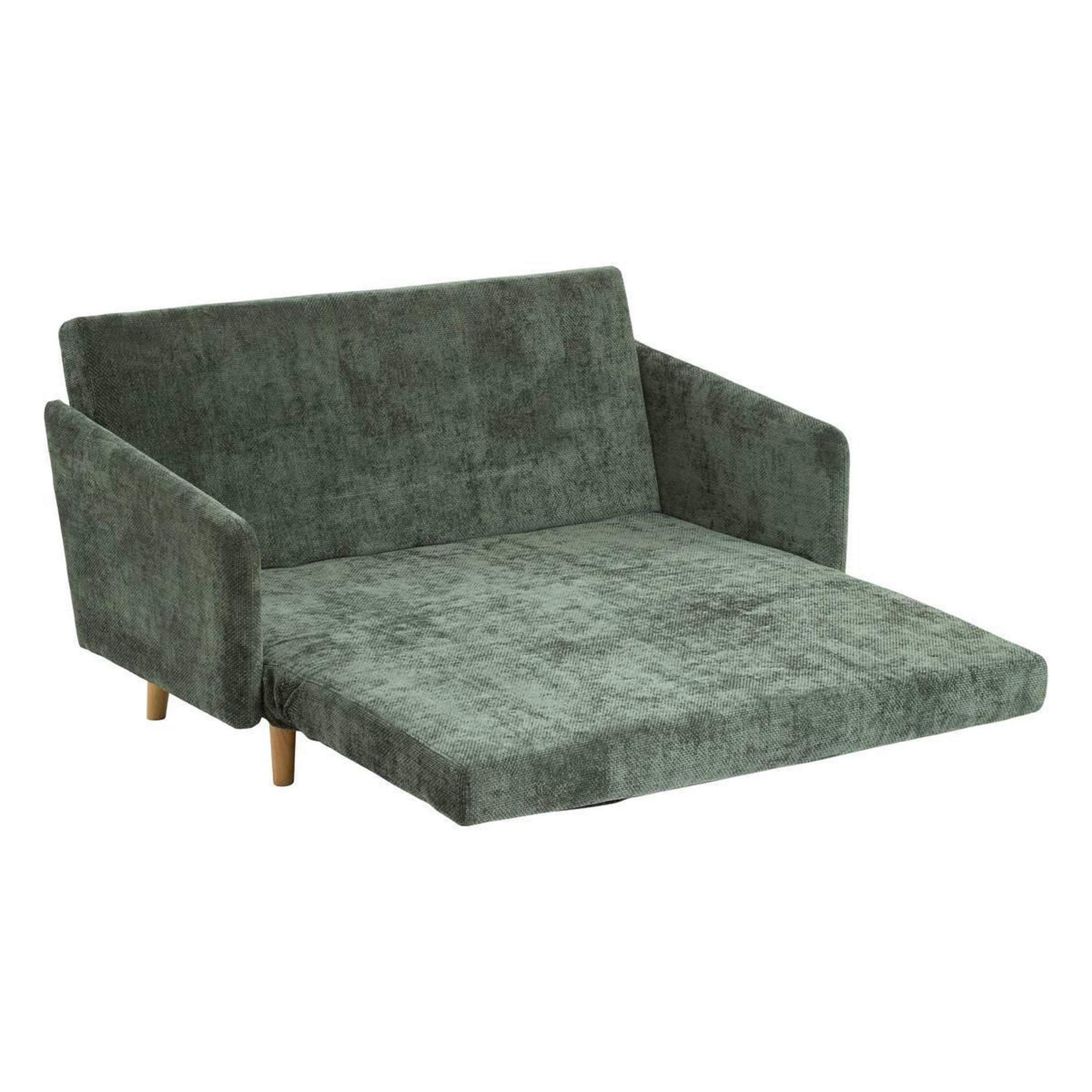 Voir la diapositive 3 : ATMOSPHERA Canapé Convertible 2 Places  Milo  155cm Vert Cèdre