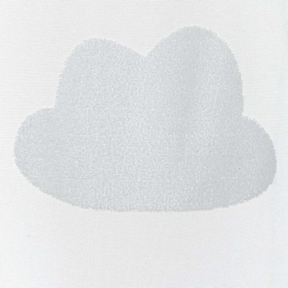Atmosphera Kids Rideau Voilage à Œillets  Nuage  140x240cm Blanc