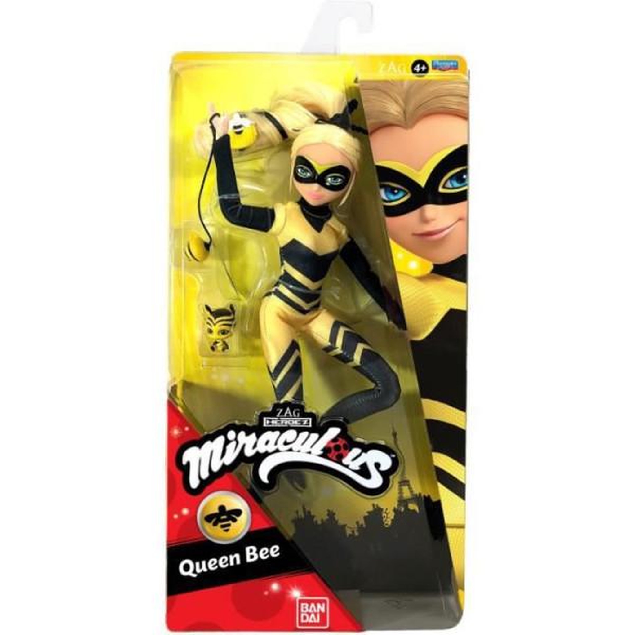 Voir la diapositive 4 : BANDAI Miraculous Ladybug - Poupée mannequin 26 cm : Queen Bee - BANDAI