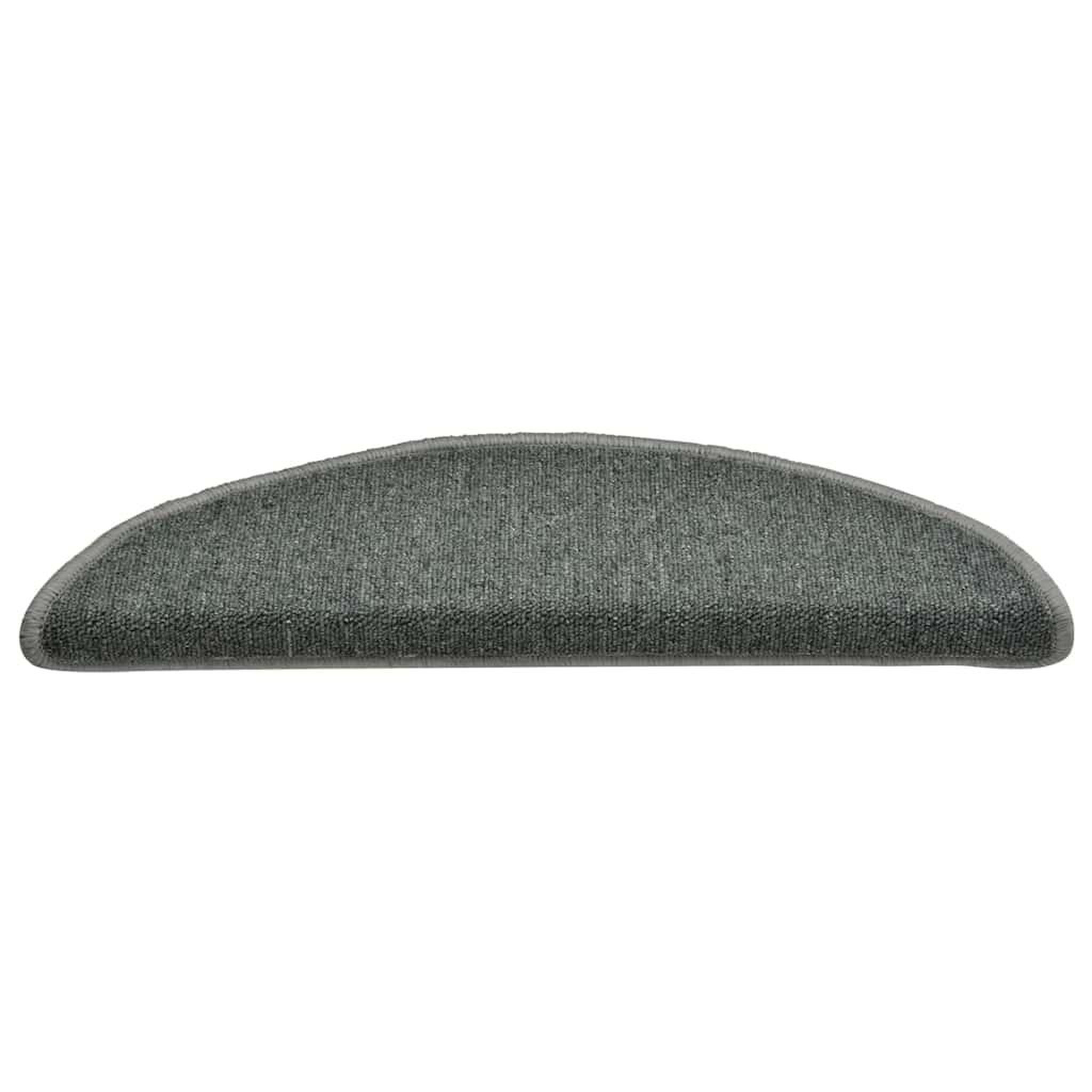 Voir la diapositive 3 : VIDAXL Tapis d'escalier 30 pcs vert fonce 56x17x3 cm