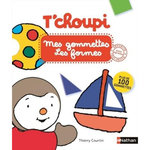 MES GOMMETTES T'CHOUPI LES FORMES. AVEC PLUS DE 100 GOMMETTES REPOSITIONNABLES, Courtin Thierry