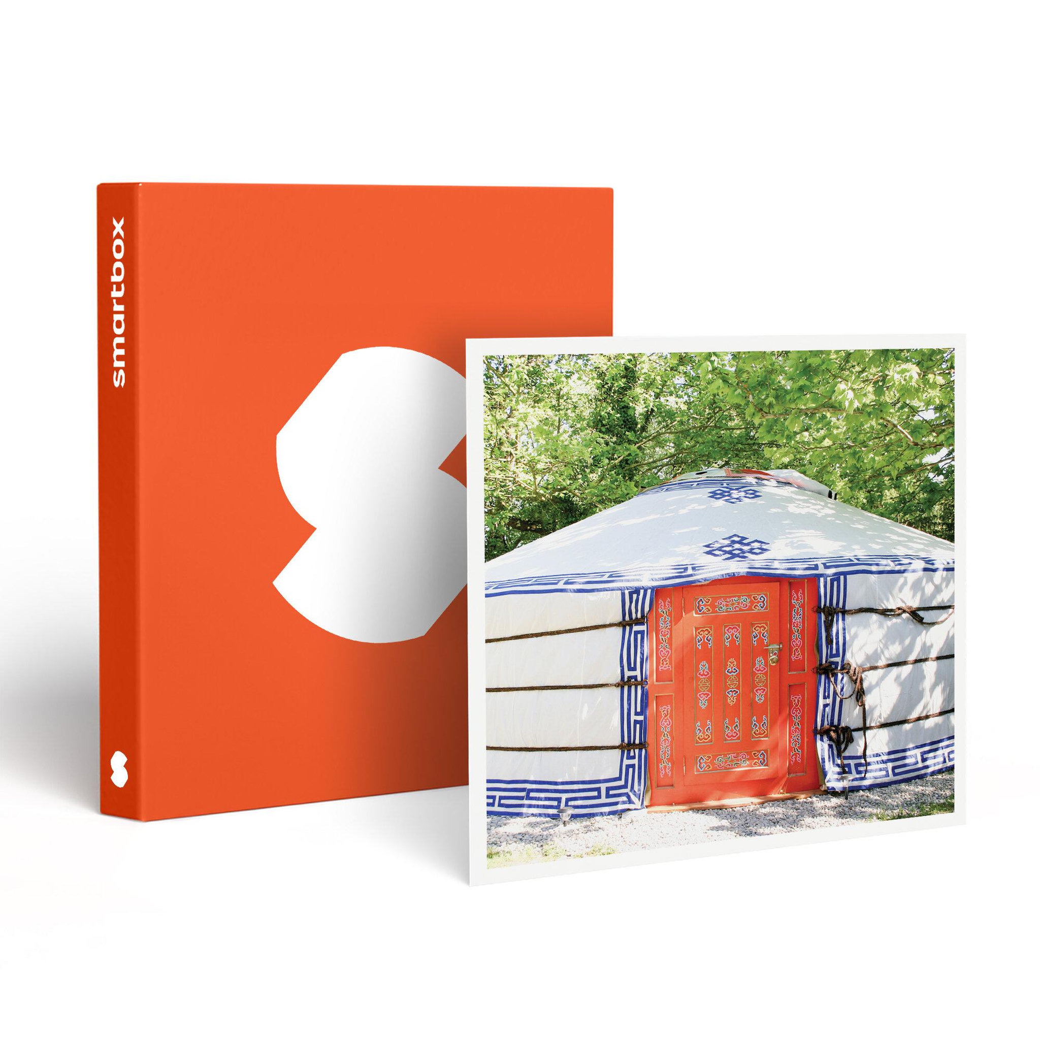 Smartbox 2 jours insolites en yourte près d'avignon - coffret cadeau séjour