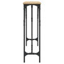Voir la diapositive 5 : VIDAXL Table console chene sonoma 140x23x75 cm bois d'ingenierie