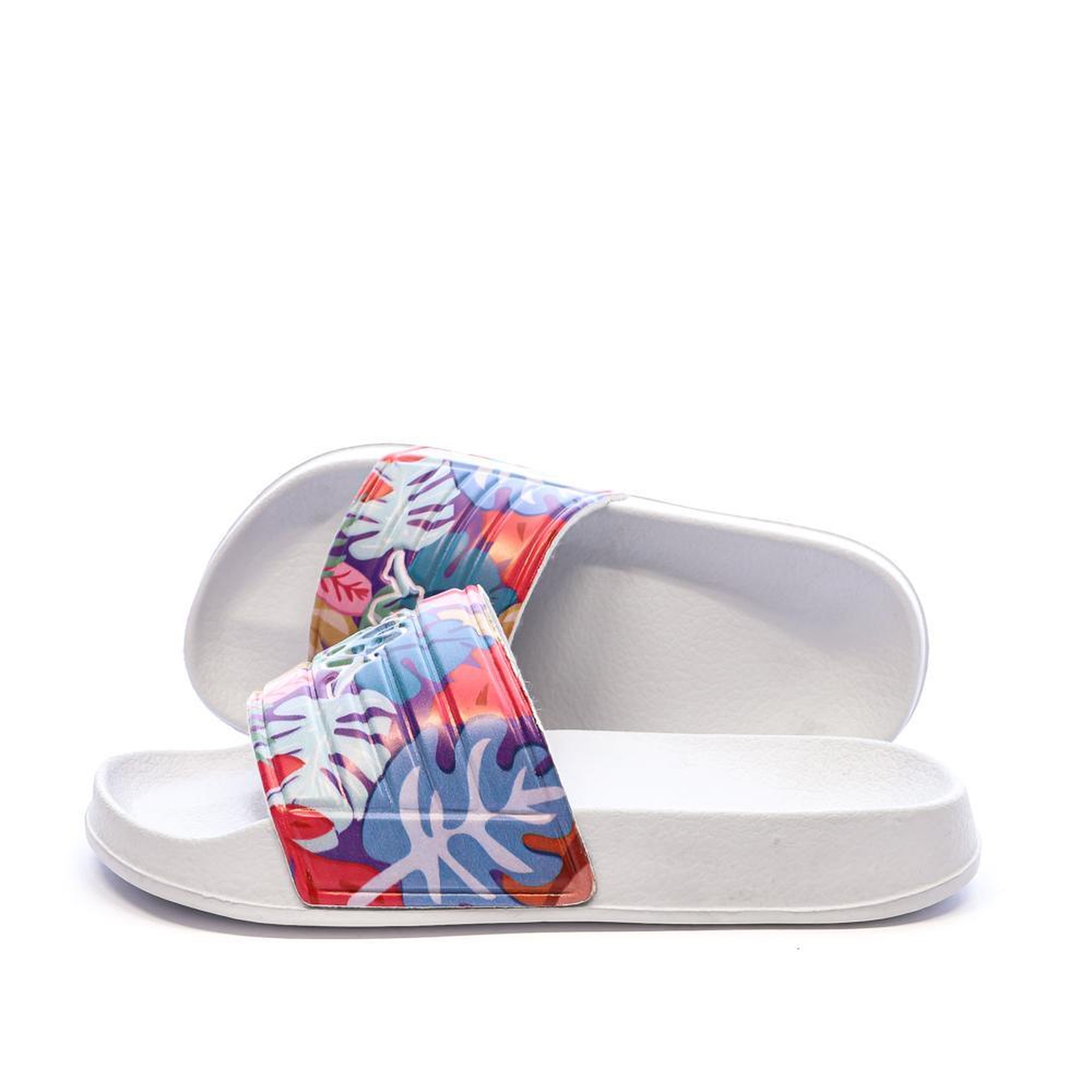 Voir la diapositive 1 : KAPPA Claquettes hes à fleurs Fille Kappa Logo Sarty 2