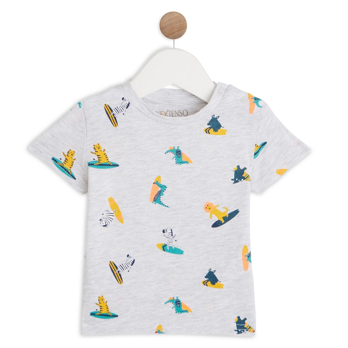 IN EXTENSO T-shirt manches courtes coton bio bébé garçon