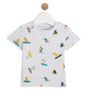 Voir la diapositive 1 : IN EXTENSO T-shirt manches courtes coton bio bébé garçon