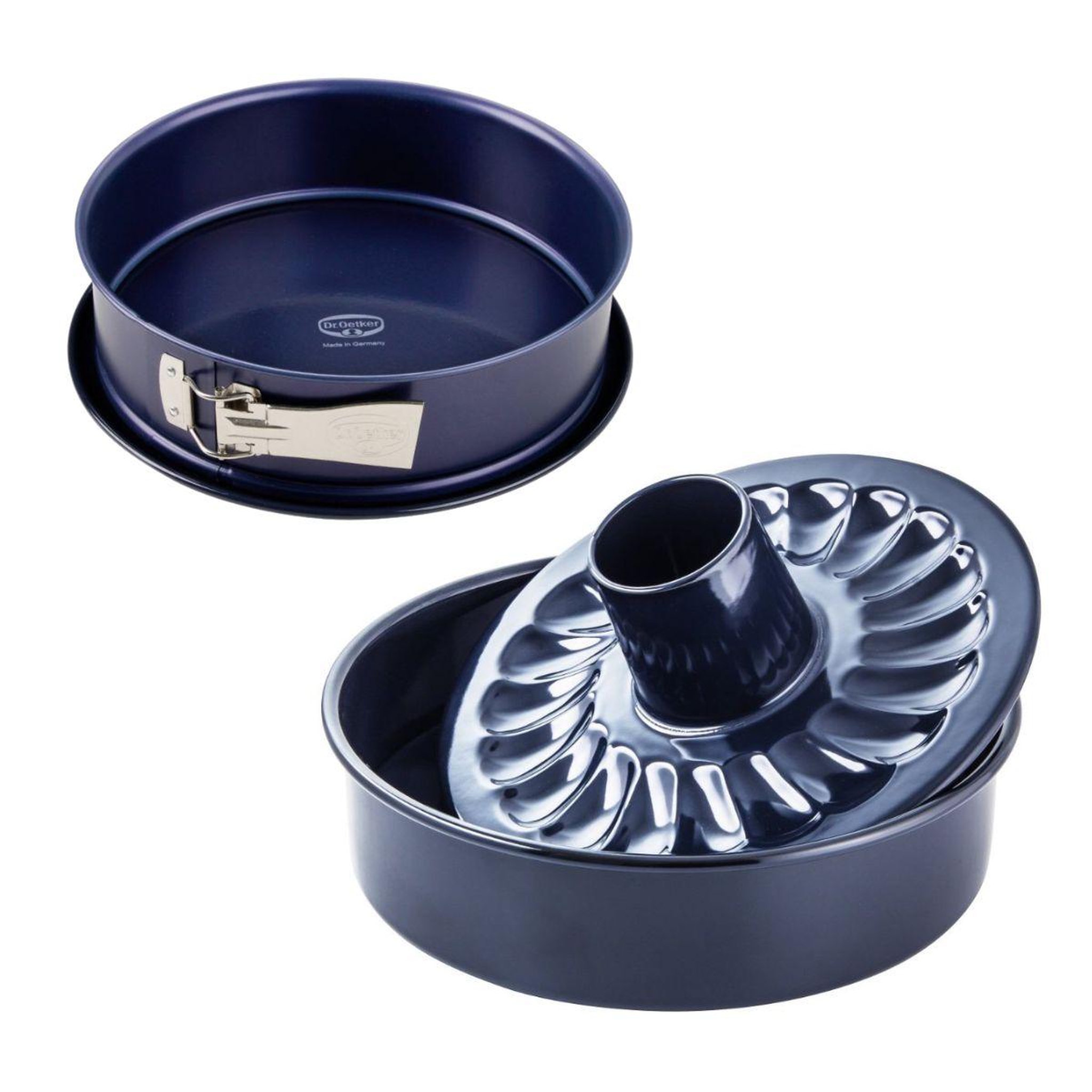 DR.OETKER Moule à charnière 26 cm et moule à savarin fond amovible 28 cm dr. Oetker back liebe