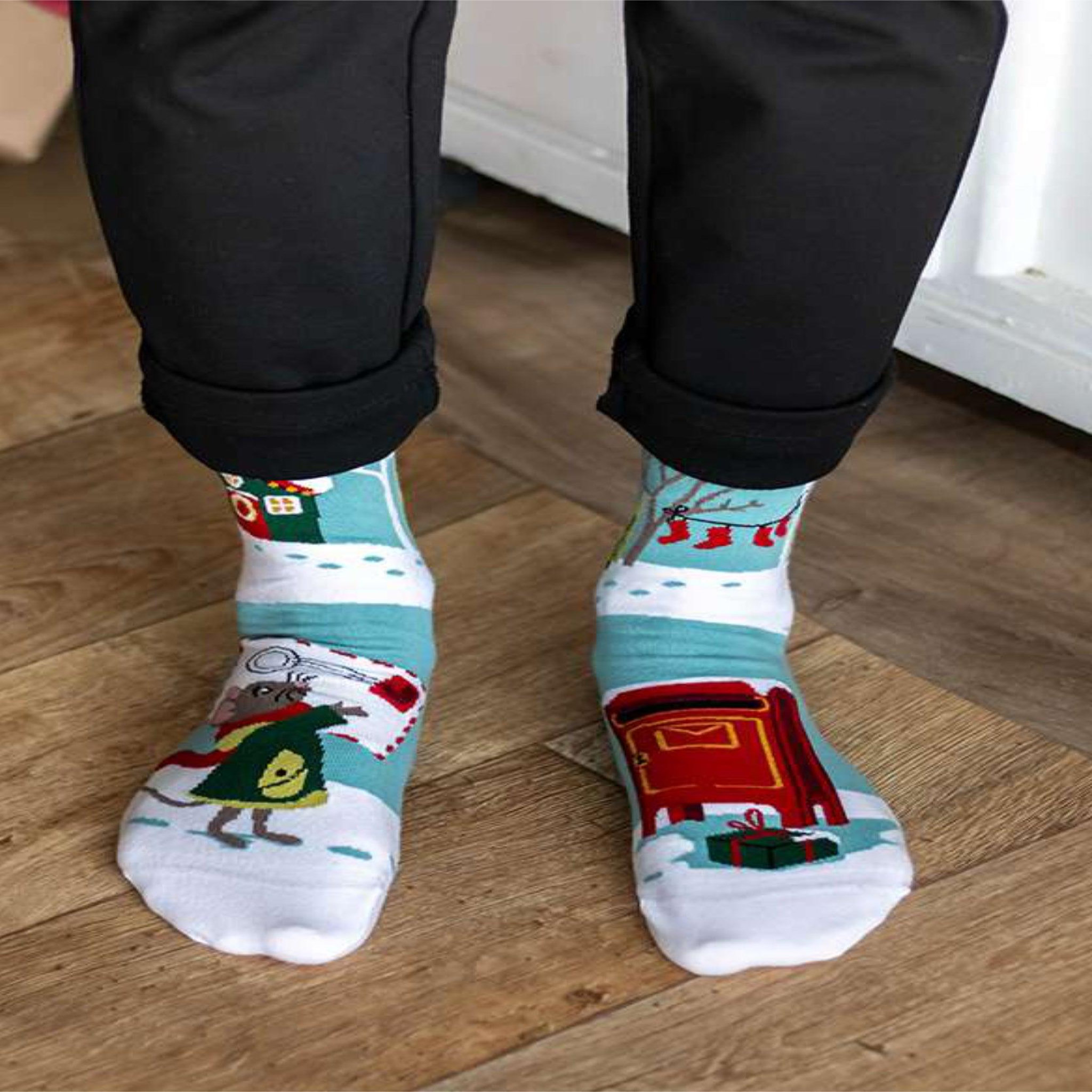Voir la diapositive 4 : PIRIN HILL Chaussettes arty les souris