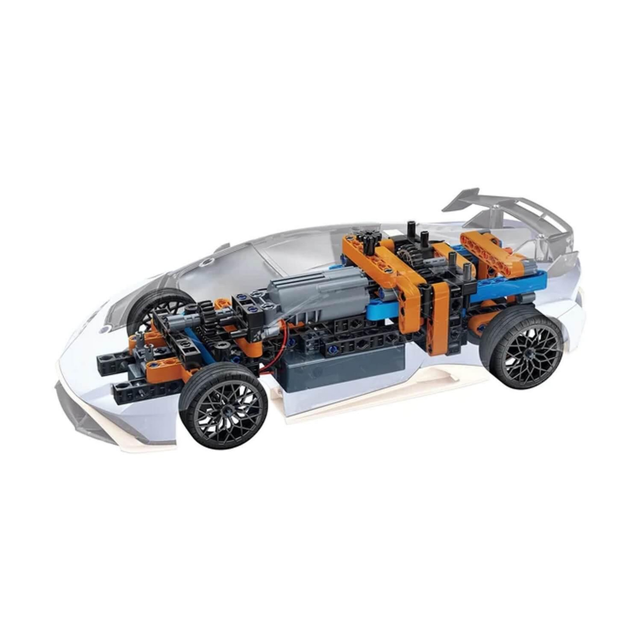 Voir la diapositive 5 : CLEMENTONI Science & Jeu : Mon atelier de mécanique : Lamborghini Huracan STO