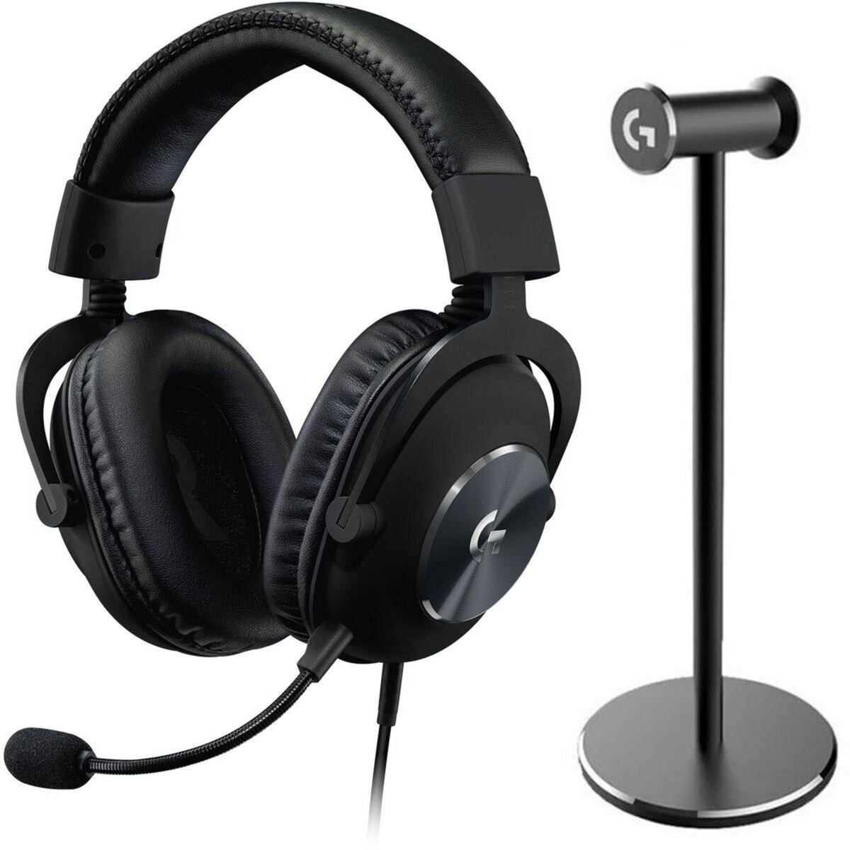 Logitech Casque gamer G PRO X GAMING Casque + Support