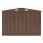 Voir la diapositive 4 : VIDAXL Abri de jardin Marron 257x779x181 cm Acier galvanise