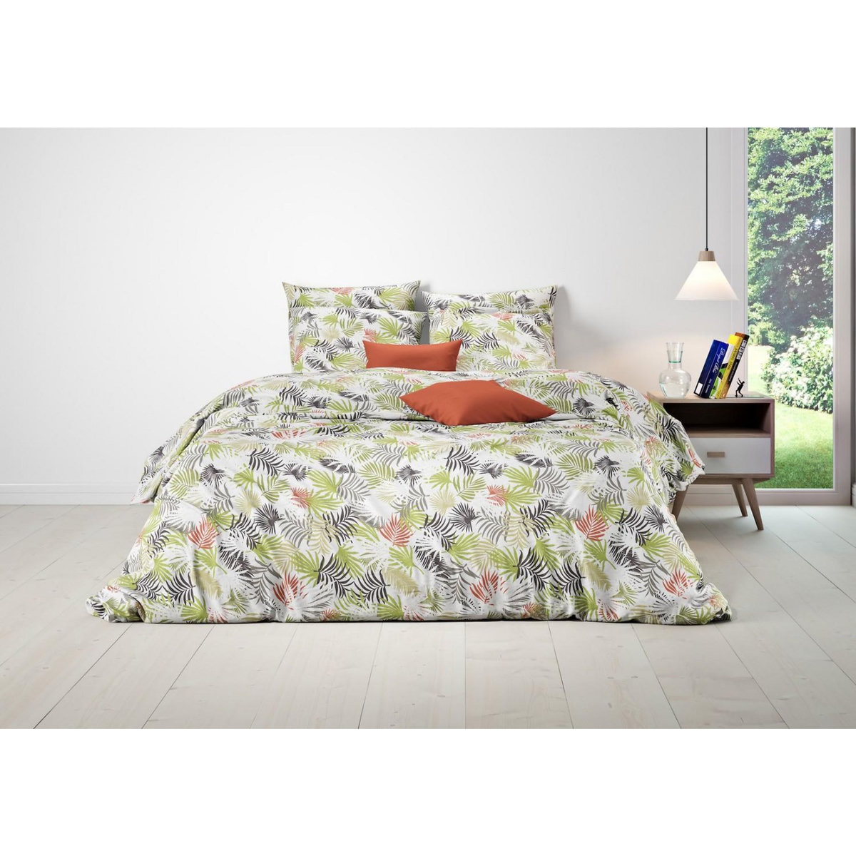 Home collection Parure housse de couette 240x220 coton 57 fils tokyo