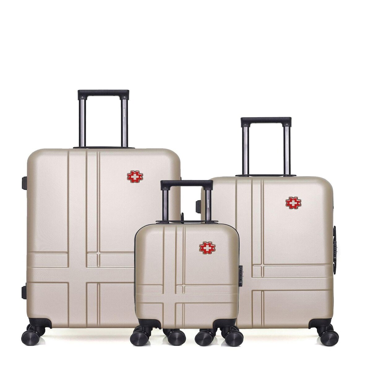 SWISS KOPPER SWISS KOPPER - LOT DE 3 - Valises grand format, weekend et cabine XXS USTER