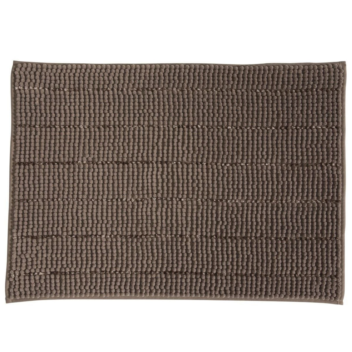 GUY LEVASSEUR Tapis de bain uni en polyester 50x70cm