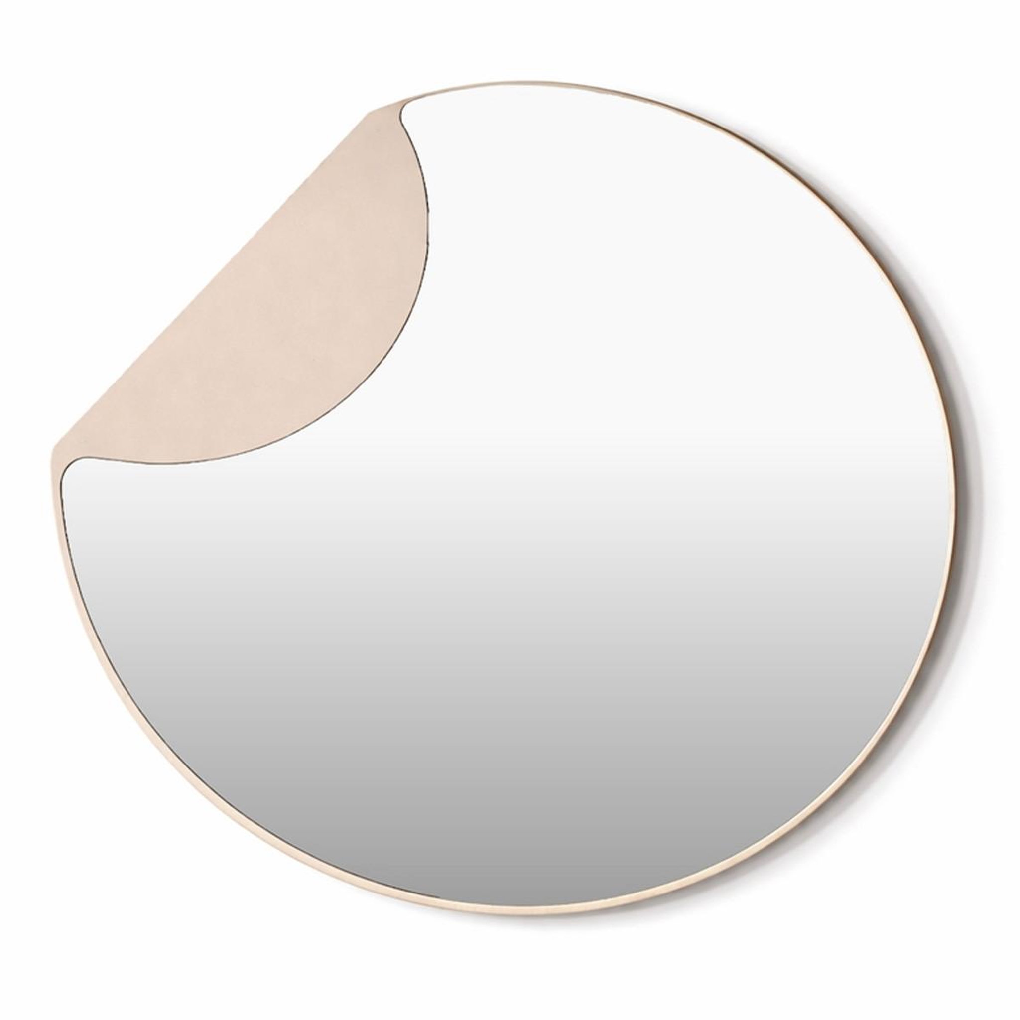 Paris Prix Miroir Design  Mui  80cm Beige