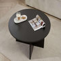 Voir la diapositive 4 : Habitat et Jardin Table basse en bois  Soleil  - 90 x 90 x 40 cm - Bois Noir