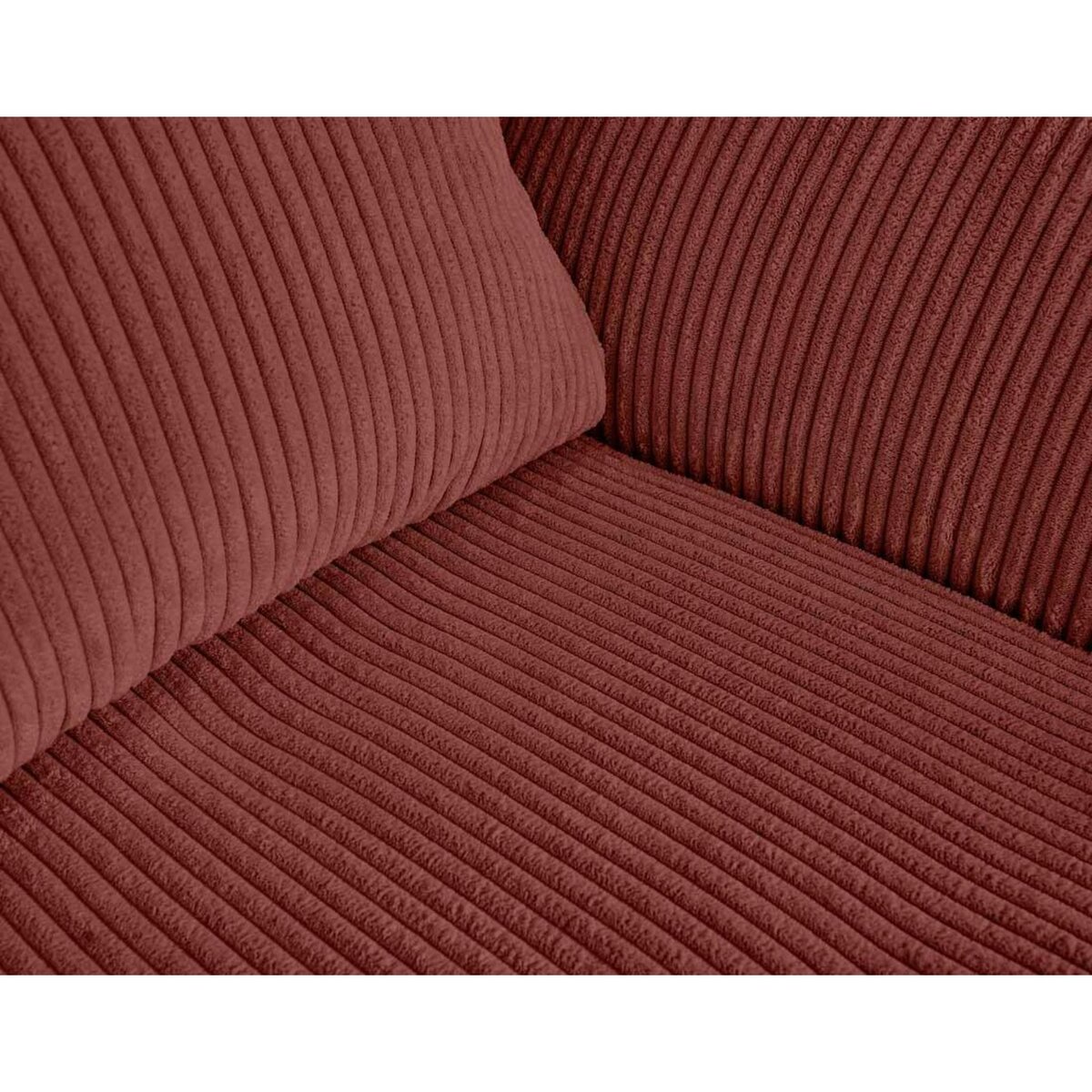 LISA DESIGN Rune - canapé 3 places - en velours côtelé