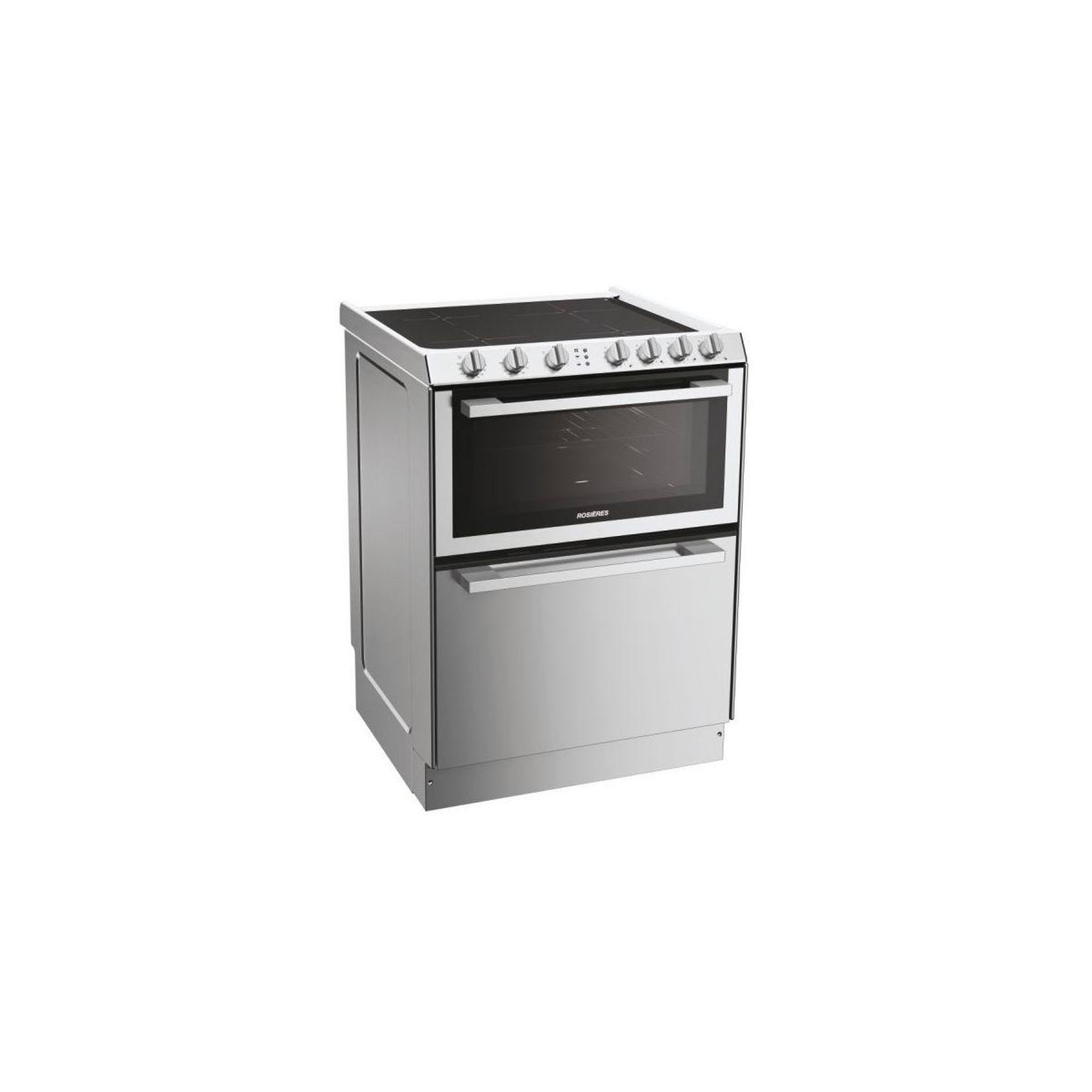 Voir la diapositive 4 : Rosieres Combiné four lave-vaisselle TRV60NOIN/1 TRIO vitro