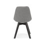 Voir la diapositive 5 : Paris Prix Chaise Design Vintage  Persée  85cm Noir