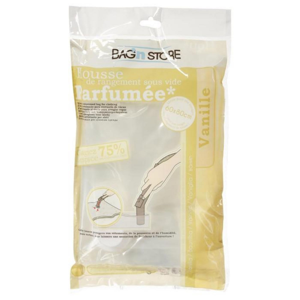 FIVE Housse de Rangement  Parfumée  60x80cm Multicolore