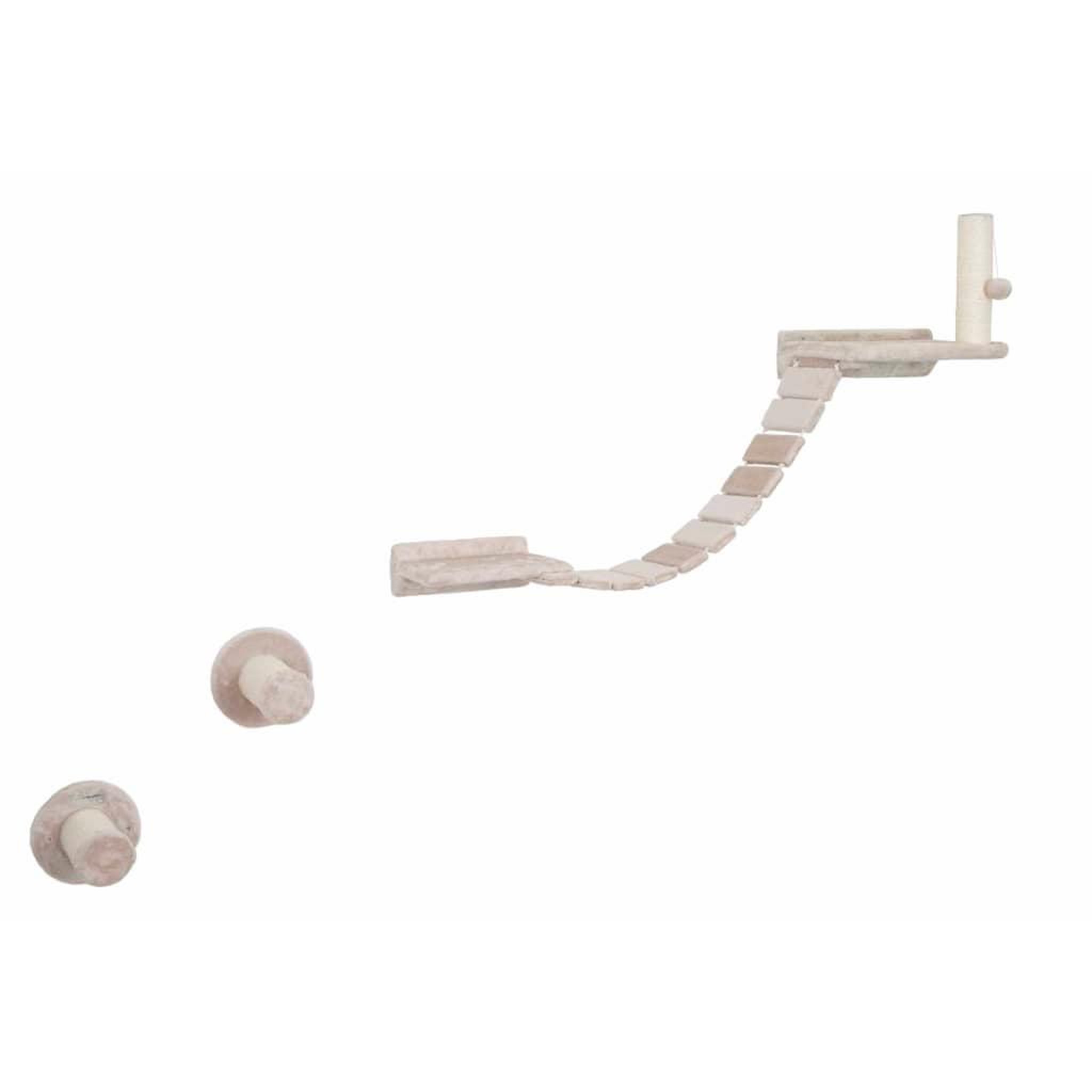 Voir la diapositive 2 : KERBL Kerbl Mur d'escalade pour chats Matterhorn Bois Beige