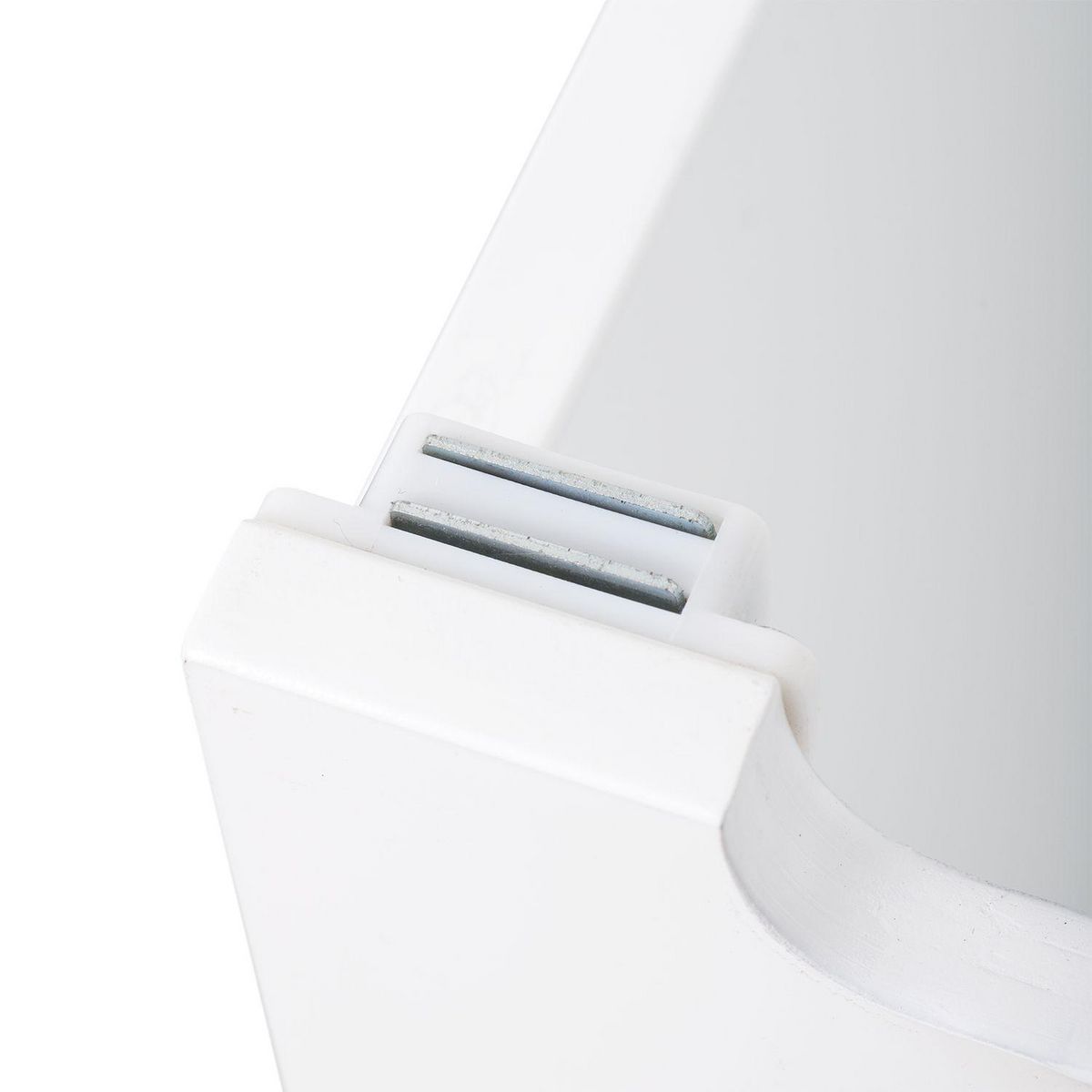 Atmosphera Kids Coffre de rangement enfant Petit Bazar - L. 58 x H. 38 cm - Blanc