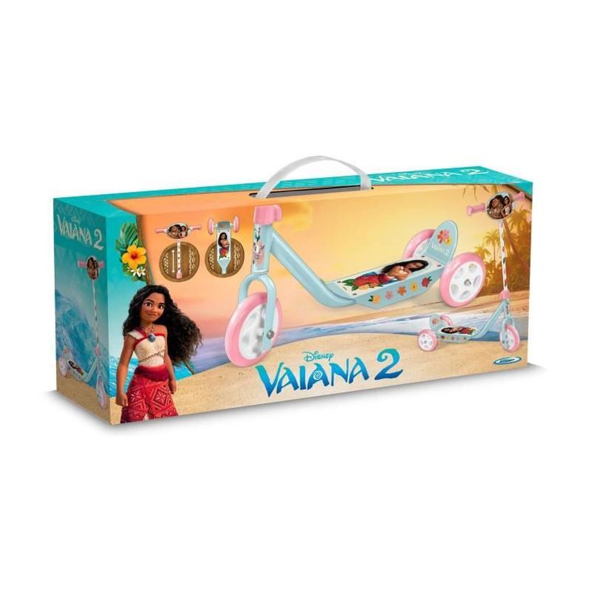 Voir la diapositive 5 : DISNEY Trottinette enfant Disney Vaiana multicolore