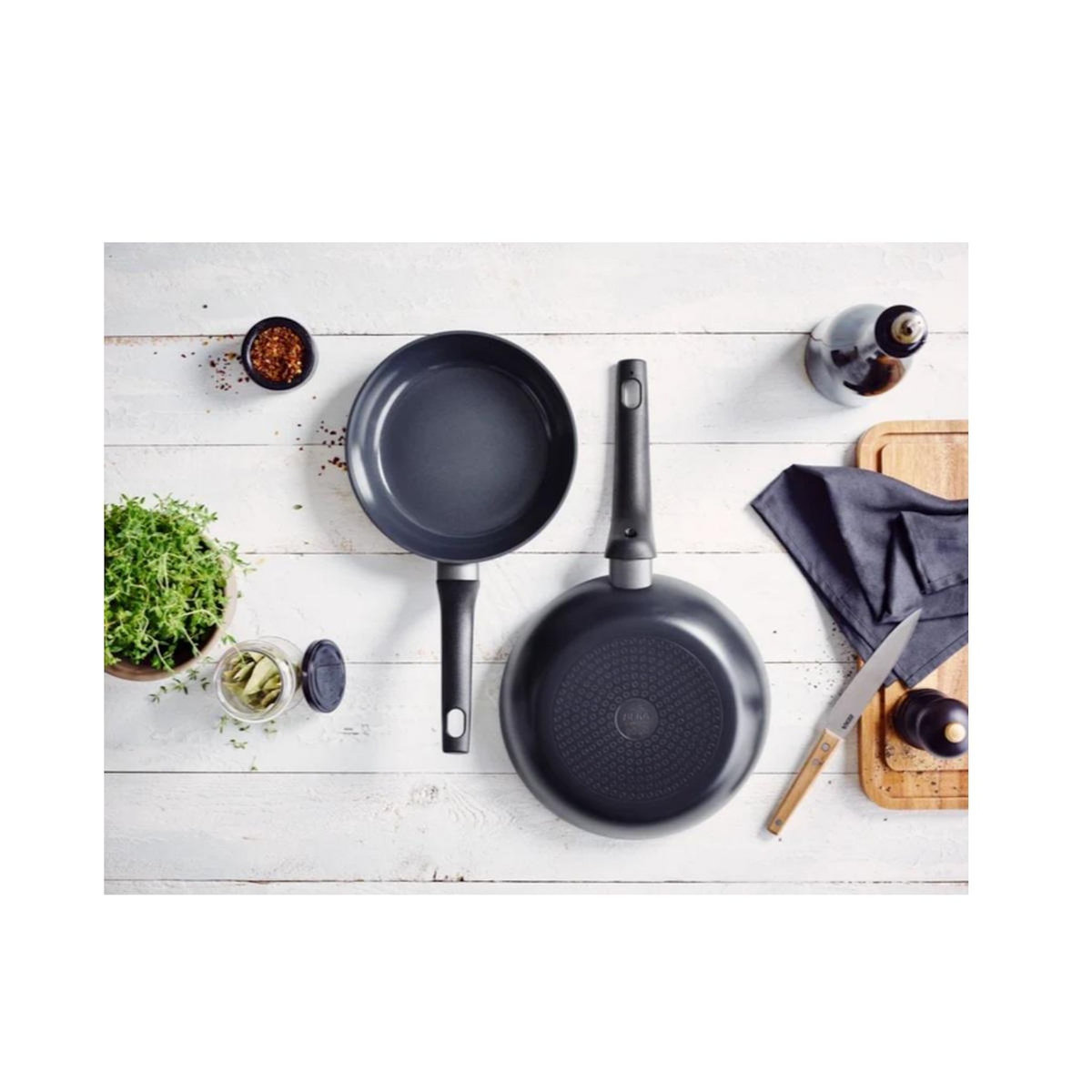 Beka Poêle aluminium 24cm noir - 15267244