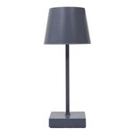 Paris Prix Lampe à Poser Tactile  LED  26cm Gris