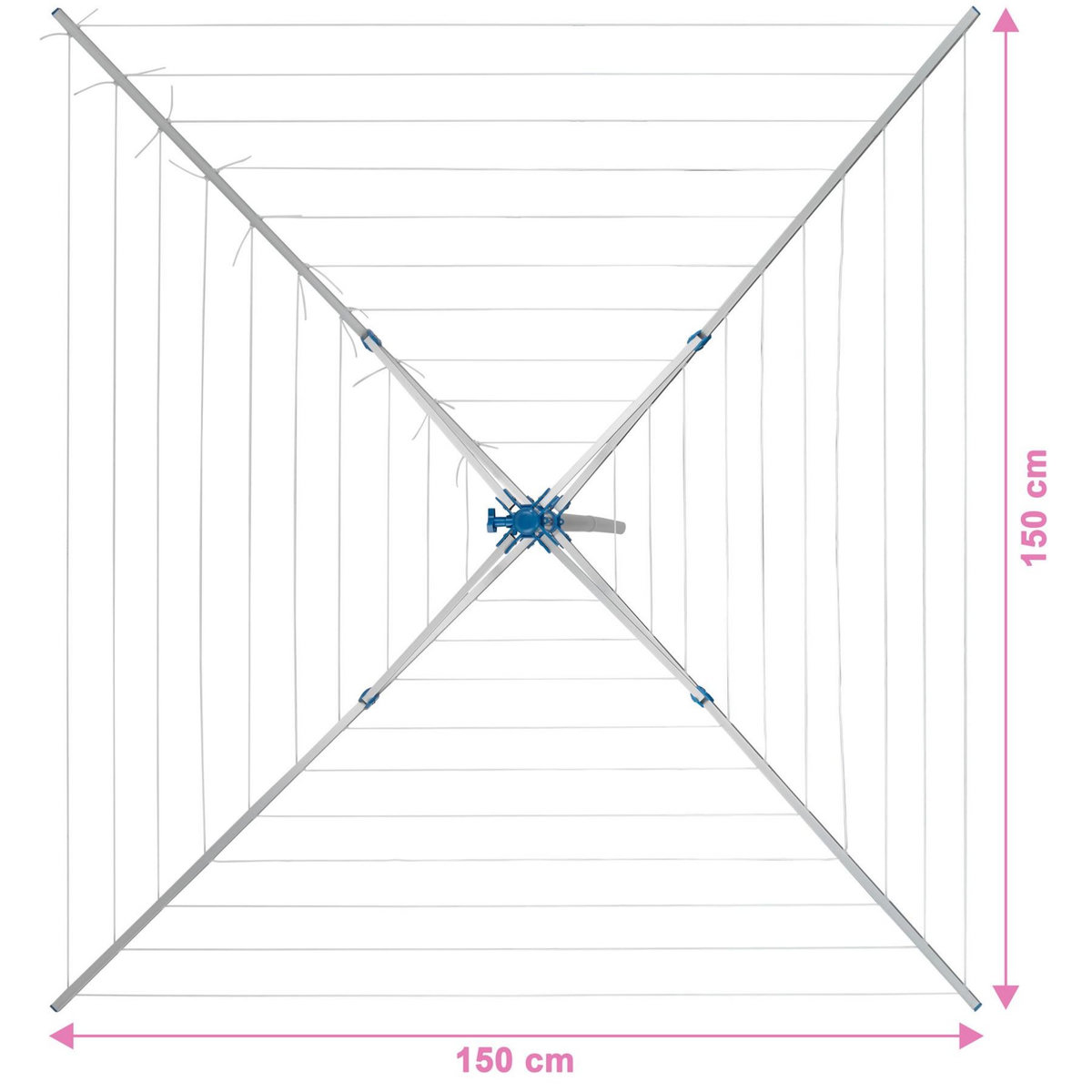 tectake Etendoir à linge
