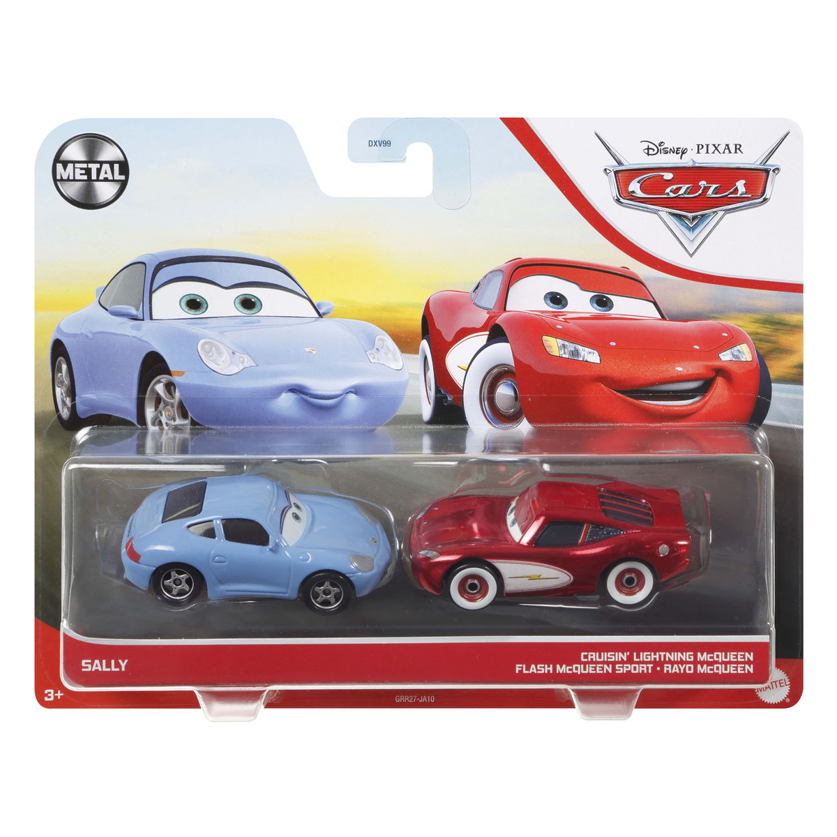 MATTEL Mattel Pack de 2 véhicules - Cars - Sally et Flash McQueen Sport
