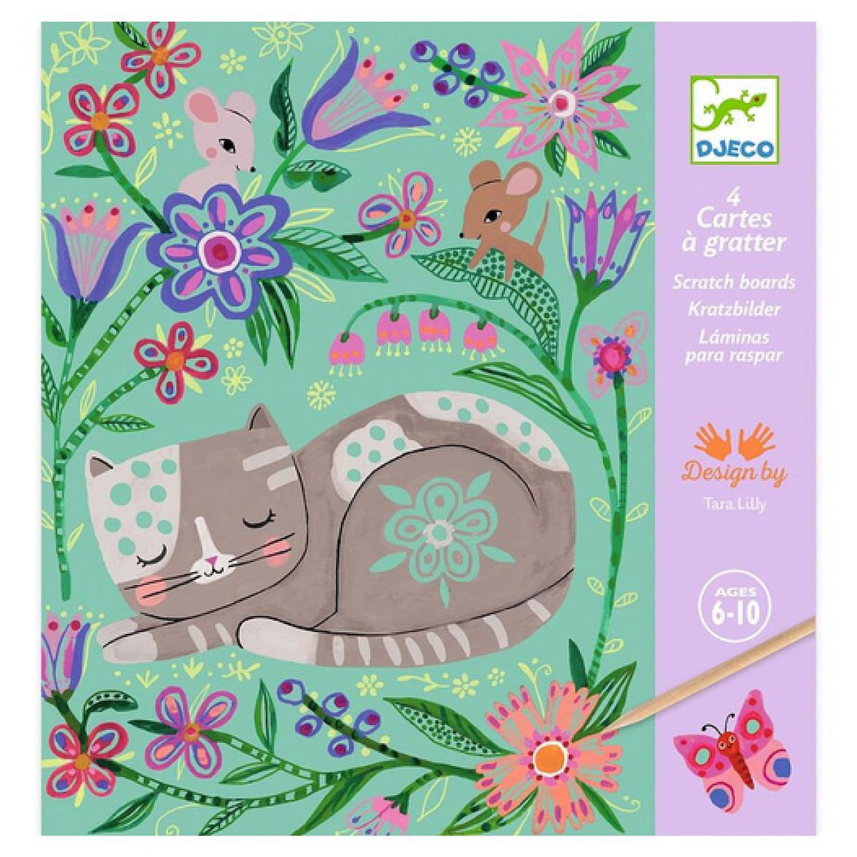 Djeco Cartes a gratter - Rencontres