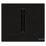 BOSCH Table de cuisson aspirante induction 60cm 4 foyers 7400w noir - PVS611B16E