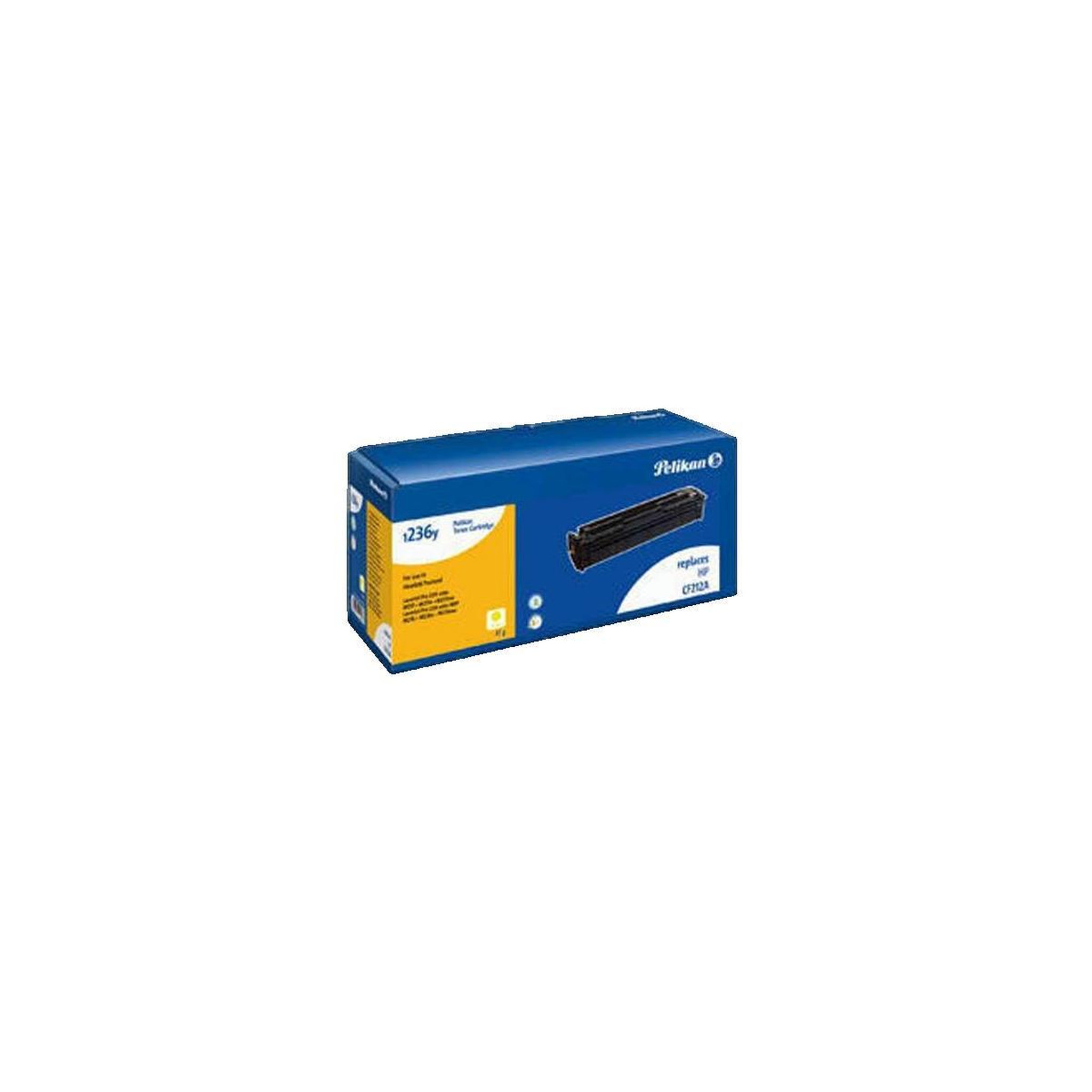Voir la diapositive 2 : HP Cartouche de toner Pelikan jaune 1236y
