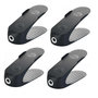 Voir la diapositive 1 : Wenko Lot de 4 supports pour chaussures - Noir