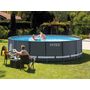 Voir la diapositive 3 : INTEX Piscine tubulaire Ultra XTR Frame ronde 4,27 x 1,22 m - Intex