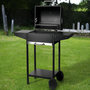 Voir la diapositive 2 : Habitat et Jardin Barbecue charbon de bois  Bizon  - 119 x 50 x 101 cm - Noir
