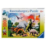RAVENSBURGER RAVENSBURGER Dinosaur Puzzle XXL, 100pcs