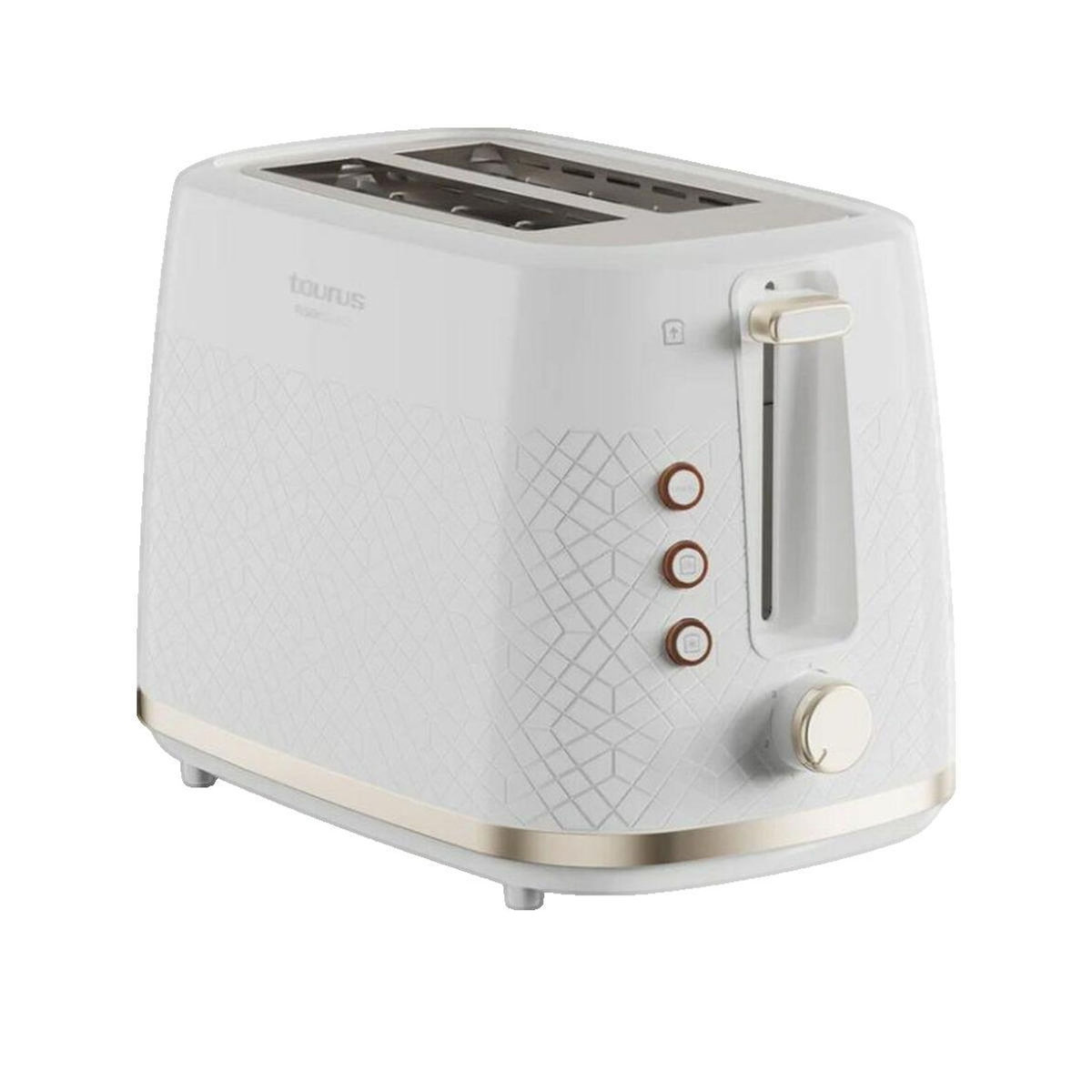 Taurus Grille-pain Taurus Fusion Crunch 2 tranches blanc