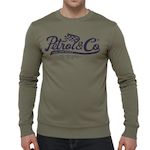 Petrol Industries Sweat  Homme Petrol Industries Neck. Coloris disponibles : Vert
