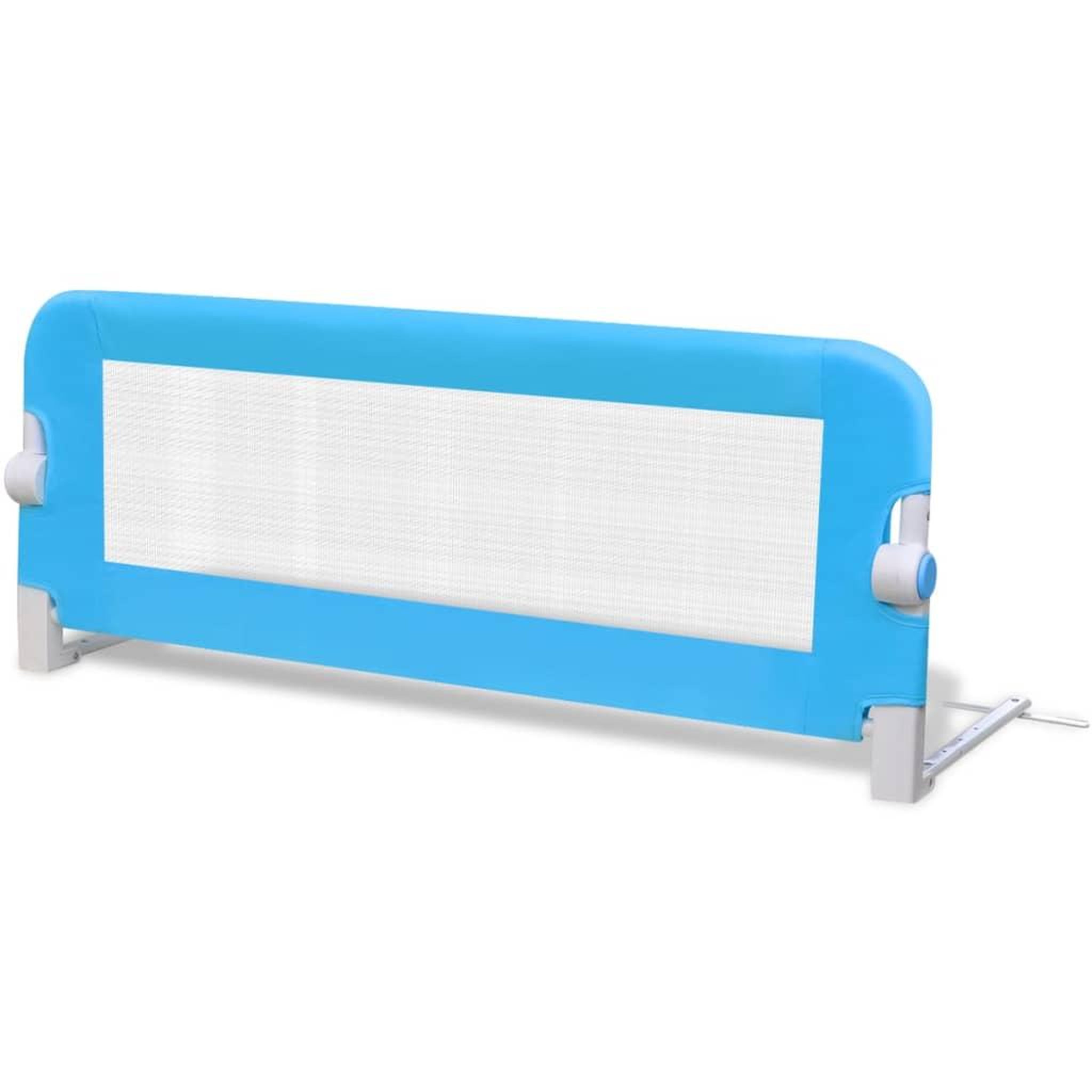 Voir la diapositive 3 : VIDAXL Barriere de lit de securite pour tout-petits 2pcs Bleu 102x42cm